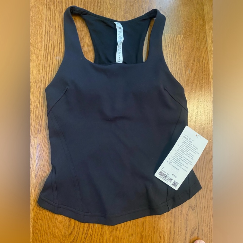 lululemon InStill Tank in Black sz 2 NWT $78R - Picture 4 of 7